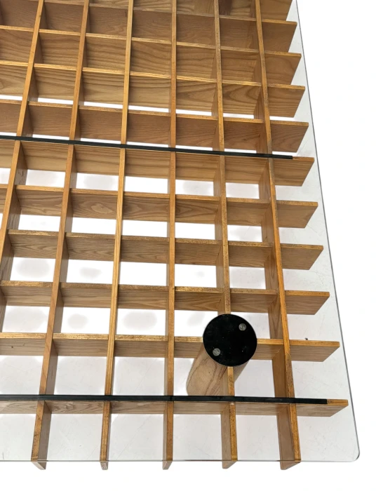 XL Kyoto Graphic Coffee Table by Gianfranco Frattini for Ghianda / Knoll, 1974